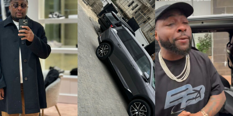 The Way This Man Waste Money On Irrelevant Things Eh – Netizens Fires Davido Over Gifting Ubi Franklin A New Car