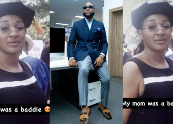 Photo Of Davido’s Mother Surface The Internet 