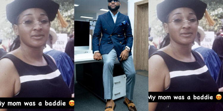 Photo Of Davido’s Mother Surface The Internet 