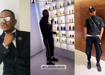 “Some Of Those Bottles Empty Sha” – Netizens Reacts After Seeing Timini Egbuson Perfume Collections