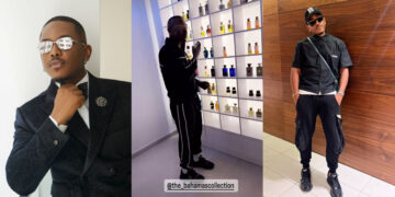 “Some Of Those Bottles Empty Sha” – Netizens Reacts After Seeing Timini Egbuson Perfume Collections