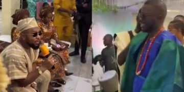 Hilarious Moment: Bride’s Dad Demands Groom Denounce Manchester United at Nigerian Traditional Wedding