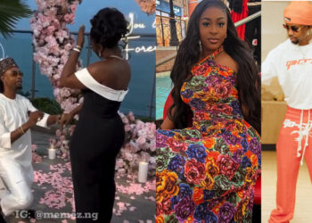 Yhemo Lee Melted heart as he tire the knot with long time girl 