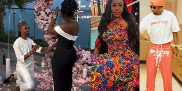 Yhemo Lee Melted heart as he tire the knot with long time girl 