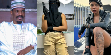 “Nancy Isime Faces Fierce Backlash Over Hijab-Wearing Robbers in New Movie”