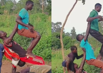 Awe-Inspiring! 5 Local Kids Showcase Incredible Gymnastics Skills in Rural Village