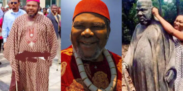 Outrage Over Poor Sculpture of Pete Edochie