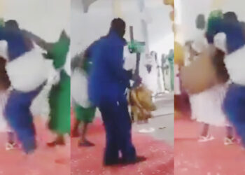 Shocking Scene: Man Reclaims Plantain Offering from Church Amid Nigerian Economic Hardship