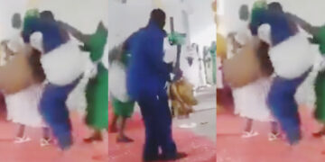 Shocking Scene: Man Reclaims Plantain Offering from Church Amid Nigerian Economic Hardship