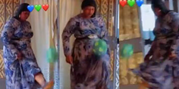 Viral African Mom Shows Incredible Football Skills