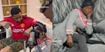 Video of How Djxclusive Record Aunty Ramota For His Song “2am For Lekki” Surface The Internet