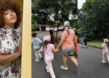 “Fan Asks Nadia Buari Why She Keeps Her Children’s Faces Hidden in Rare Photos”