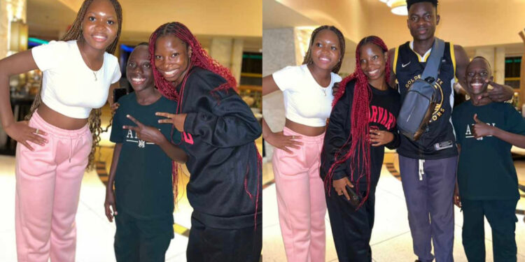 TikTok Star’s Dream Come True: Emotional Reunion with Childhood Comedy Legends Emanuella and Mark Angel!