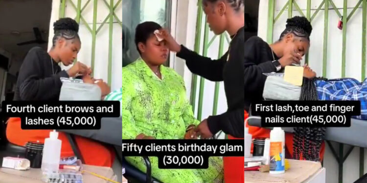 “Young Girl Earns Nearly 1 Million Naira Daily: The Inspiring Story of a Beauty and Tattoo Prodigy”