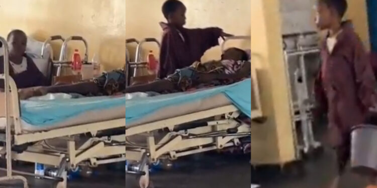 Heartwarming Moment: Brave Little Boy Tenderly Cares for His Dying Mother in Viral TikTok Video