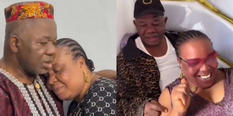 Veteran Nollywood Actor Chiwetalu Agu and Wife Delight Fans with Heartwarming Twitter Video