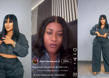 Nkechi Blessing Stirs Up Controversy: Actress Takes Bold Stand Against Tinubu Ahead of Nationwide Protest