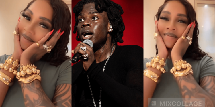 WOW! Singer Tiwa Reacts To Her Name Being Mentioned In Rema’s Song (Video)