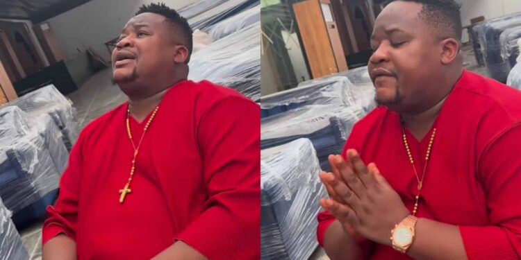 “Billionaire Dey Take Economy Class?”- Netizens React As Cubana Chief Priest Was Spotted Taking Economic Class