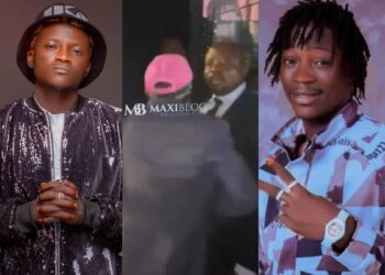 Video: Drama As Portable Fights Dirty With DJ Chicken Backstage At An Event