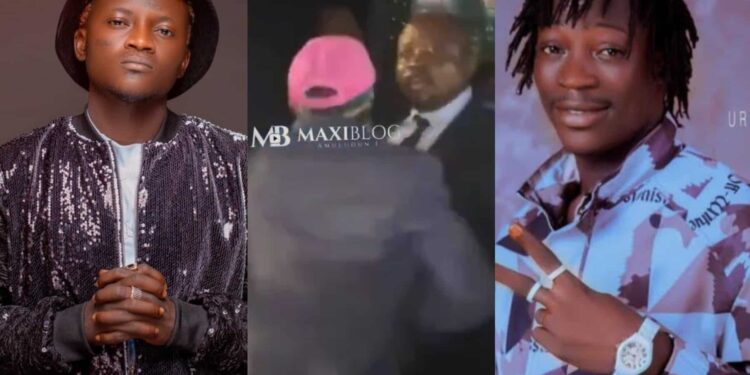 Video: Drama As Portable Fights Dirty With DJ Chicken Backstage At An Event