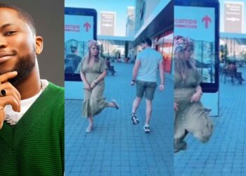 “See Wetin White People Dey Do” – Reactions As ‘Gwo gwo gwo ngwo’ Challenge Trends World Wide [Video]