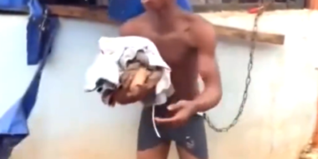 Hilarious Moment A Thief Was Made To Dance With Items He Stole