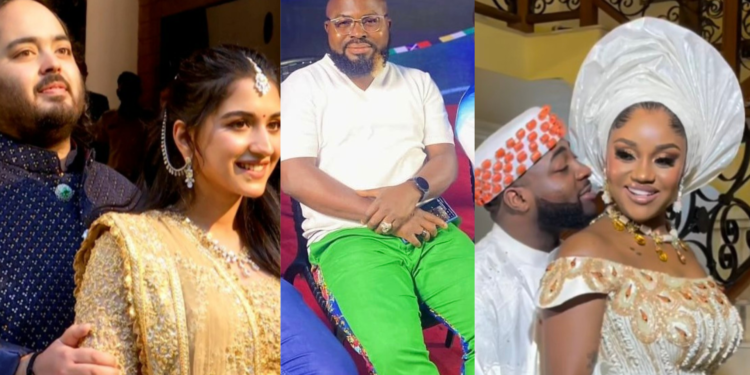 Influencer Pooja taunts at Davido, Compares His Wedding Budget to Anant Ambani’s $600 Million Extravaganza