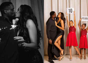 Jude Okoye and Wife Ify Mark 10 Years of Marriage with Heartwarming Photos