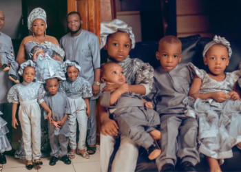 Miracle After 17 Years: Nigerian Couple Welcomes Third Set of Twins
