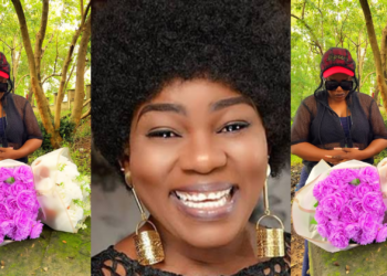 Empress Njamah Honors Late Friend Ada Ameh at Graveside on her 2nd Anniversary