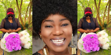 Empress Njamah Honors Late Friend Ada Ameh at Graveside on her 2nd Anniversary