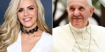 Ex-Playboy playmate, Jenny McCarthy Reveals What She Stole From Pope Francis During A Trip To Italy