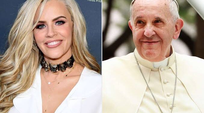 Ex-Playboy playmate, Jenny McCarthy Reveals What She Stole From Pope Francis During A Trip To Italy