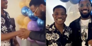 Dbanj joins other celebrities to celebrate Pastor Jerry Eze who marks his birthday today