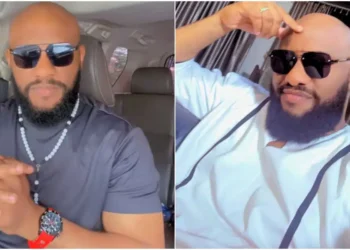 “Buy a ring and propose to your man if he’s wasting time“ – Yul Edochie advises ladies, Nigerians react