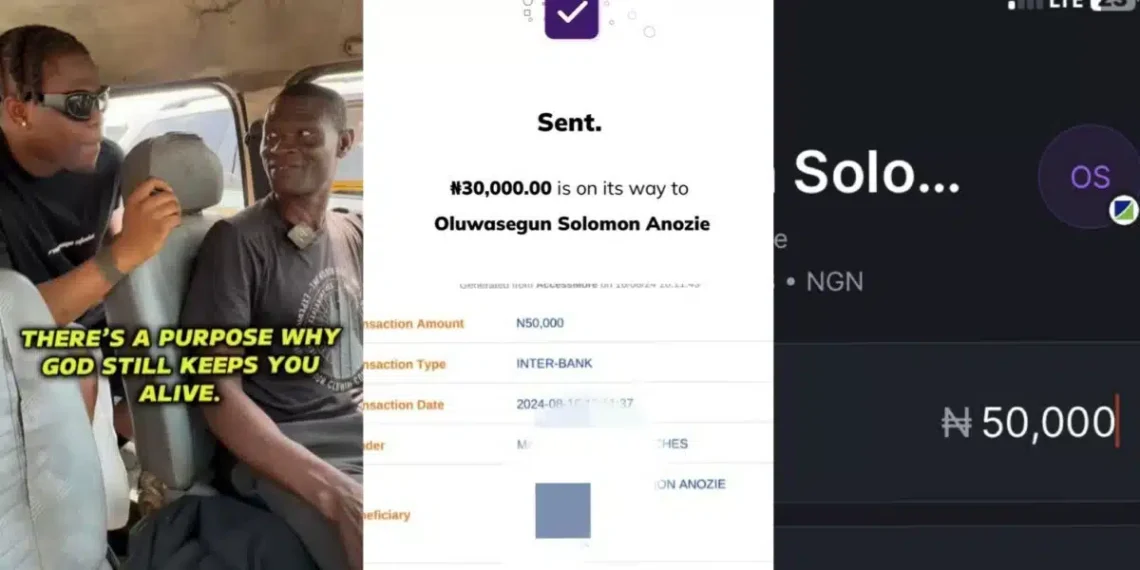 “Good people still exist”- Nigerians raise millions for viral bus driver in Asherkine’s video