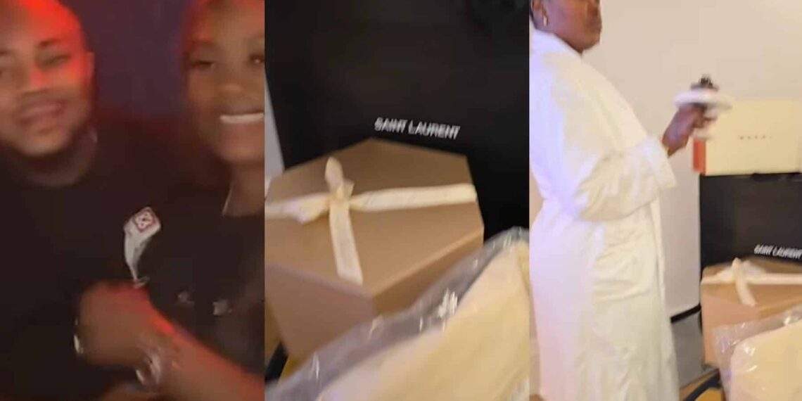 “I am a living proof that God still exist” – Pero Osaiyemi declares as her lover surprises her on her birthday (Video)