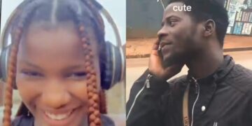 Lady shows love to her bike man as she posts his face on the internet