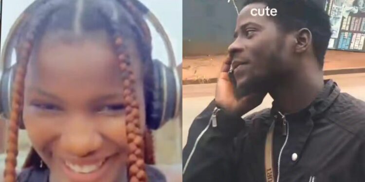 Lady shows love to her bike man as she posts his face on the internet