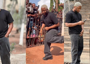  Brain Jotter perform the gwo gwo gwo ngwo dance for the first time