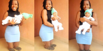 Physically challenged lady Chiwetalu Charity Celebrates the Birth of Her Baby with Joyful Dance despite her condition