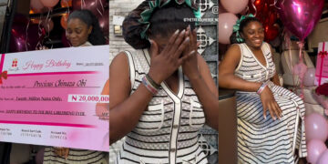 lady received N20million and gifts from boyfriend to mark her birthday