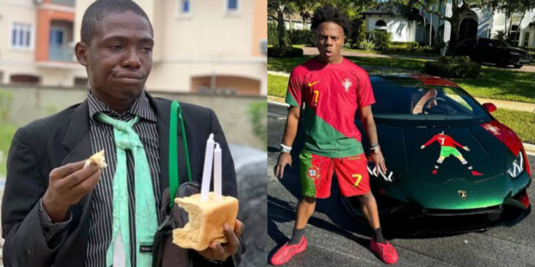 “Nigerian Comedian Shank Hilariously Chicken Out of Jumping Speeding Cars After YouTuber Speedy Nails It!”