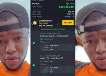 Nigerian Man who went viral crying crying for financial help Wins N2.5M Virtual Bet