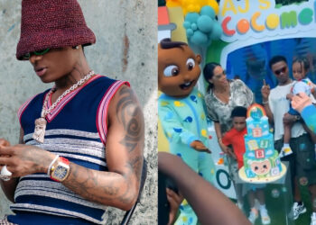 “Spectacular Cocomelon Bash: Wizkid Celebrates Son AJ’s Birthday in Style!”