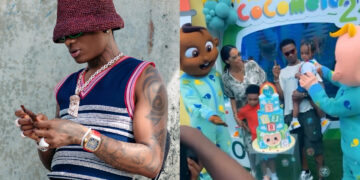 “Spectacular Cocomelon Bash: Wizkid Celebrates Son AJ’s Birthday in Style!”