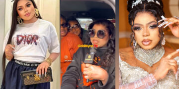 “If you no want be landlord inside prison, don’t spray money” Bobrisky advices, as she makes her first speech