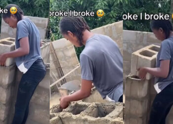 Empowering Video: Lady Takes on Construction Work to Earn Her Own Money