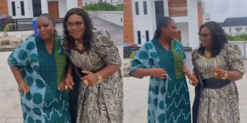 Happy birthday to the best mother in the whole Nollywood actress Obim Adebimpe Omooba celebrate her mother at 64